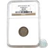 Image 1 : 10-cent 1870 Narrow 0 NGC Certified AU-50
