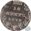 Image 3 : 10-cent 1870 Narrow 0/0 PCGS Certified XF-45, Rare