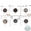 Image 1 : 10-cent 1872H Good, 1874H EF, 1880H Obv1 F-VF, 1881H Good, 1882H VG, 1883H VG. 6pcs