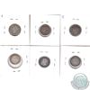 Image 2 : 10-cent 1872H Good, 1874H EF, 1880H Obv1 F-VF, 1881H Good, 1882H VG, 1883H VG. 6pcs