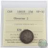 Image 1 : 10-cent 1881H Obverse 2 ICCS Certified VF-30