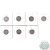 Image 2 : 10-cent 1885 Obv4 VG, 1885 Obv5 Good, 1886 L Kn6 Obv4 Good, 1886 Sm6 Obv4 Good, 1886 Sm6 Obv5 Good, 