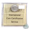 Image 2 : 10-cent 1896 Obverse 6 ICCS Certified MS-63. Nice blast white coin with Cameo not mentioned on the h