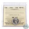 Image 1 : 10-cent 1945 ICCS Certified MS-65