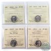 Image 1 : 10-cent 2001P, 2001P Volunteers, 2003P & 2003P New Effigy ICCS Certified MS-66. 4pcs