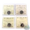 Image 1 : 10-cent 2004P, 2004P Golf Numismatic BU, 2005P & 2006P ICCS Certified MS-67. 4pcs