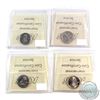 Image 2 : 10-cent 2004P, 2004P Golf Numismatic BU, 2005P & 2006P ICCS Certified MS-67. 4pcs