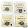 Image 2 : 10-cent 2007 Straight 7, 2015, 2016, 2017 Canada 150 ICCS MS-66. 4pcs