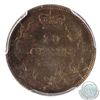 Image 3 : 20-cent 1858 PCGS Certified AU-53. Coinage Alignment, this medium toned coin has attractive deep oli