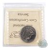 Image 2 : 25-cent 1992 N.B Commemorative; Upset Dies ICCS Certified MS-63 (180 degree rotation)