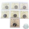 Image 1 : 25-cent 1999 Numismatic BU, 2000 Pride, 2001P, 2003P New Effigy, 2003P, 2004P St. Croix & 2004P Popp