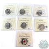 Image 2 : 25-cent 1999 Numismatic BU, 2000 Pride, 2001P, 2003P New Effigy, 2003P, 2004P St. Croix & 2004P Popp