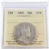 Image 1 : 50-cent 1905 ICCS Certified G-6