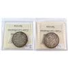 Image 2 : 50-cent 1913 ICCS Certified VF-20 & 1914 F-15. 2pcs