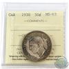 Image 1 : 50-cent 1938 ICCS Certified MS-63