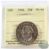 Image 1 : 50-cent 1946 ICCS Certified MS-64