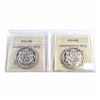 Image 2 : 50-cent, 1946 & 1947 CR7, Both ICCS Certified MS-63! 2pcs.