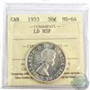 Image 1 : 50-cent 1953 LD NSF ICCS Certified MS-64