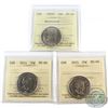 Image 1 : 50-cent 2002P Ascension, 2014 & 2015 ICCS MS-66. 3pcs