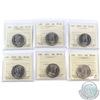 Image 1 : 50-cent 2007, 2008, 2009, 2010, 2011 & 2012 ICCS Certified MS-66. 6pcs