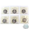 Image 2 : 50-cent 2007, 2008, 2009, 2010, 2011 & 2012 ICCS Certified MS-66. 6pcs
