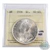 Image 1 : Silver $1 1936 ICCS Certified MS-65! A premium Strike coin with blast white fields. Coin shows as a 