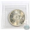 Image 2 : Silver $1 1938 ICCS Certified MS-64. A full white coin with Radiant flashy fields.
