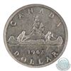 Image 3 : Silver $1 1947 Maple Leaf, Double HP, ICCS Certified AU-50. *Nice Key Date coin*