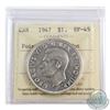 Image 1 : Silver $1 1947 Pointed 7 with Dot ICCS Certified EF-45