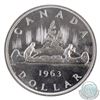 Image 3 : Silver $1 1963 ICCS Certified PL-66 Heavy Cameo.