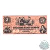 Image 3 : 130-10-04-06. 1859 Colonial Bank of Canada $3. Hough (one Signature), Fully Engraved Date, Pink Tint