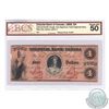 Image 1 : 130-10-04-08. 1859 Colonial Bank of Canada $4. Hough (one Signature), Fully Engraved Date, Pink Tint