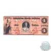 Image 3 : 130-10-04-08. 1859 Colonial Bank of Canada $4. Hough (one Signature), Fully Engraved Date, Pink Tint