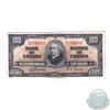 Image 3 : BC-27b 1937 Bank of Canada Changeover $100, Gordon-Towers, B/J2739767, BCS AU-50. Note contains a te