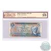 Image 1 : BC-48b. 1972 Bank of Canada Error $5, Mismatched Serial Number, Lawson-Bouey, S/N: (left) CT0107993 