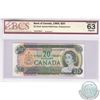 Image 1 : BC-50aA. 1969 Bank of Canada $20 Replacement, Beattie-Rasminsky, *EA1578923, BCS CUNC-63 original