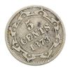 Image 3 : Newfoundland 5-cent 1873 Obv. 2 ICCS Certified VG-10. *Key Date*