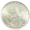 Image 3 : Newfoundland 25-cent 1919-C PCGS Certified MS-63. Choice eye appeal coin with natural hints of light