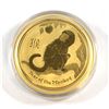 Image 1 : Australia; Perth Mint 2016 1oz Year of the Monkey Pure Gold Coin issued by the Perth Mint, Australia