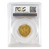 Image 2 : Austria 1676 SHS Gold Ducat PCGS Genuine Repaired UNC, Details (1262)