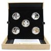 Image 1 : New Zealand; 2013 Niue Mythologies of the World - Story of Osiris Fine Silver 5-coin Set (Tax Exempt