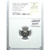 Image 1 : Caria, Island of Rhodes (Early 3rd Century BC) Ar Drachm (2.94g); Obv. Helios hd. I.; Rev. Rose in B
