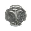 Image 3 : Caria, Island of Rhodes (Early 3rd Century BC) Ar Drachm (2.94g); Obv. Helios hd. I.; Rev. Rose in B