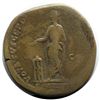 Image 2 : Rome 184 AD Brass Sestertius; Commodus; VF; Reverse - 'Commodus Sacrificing Over Altar & Holding Scr