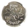 Image 3 : Error 1995 Canada 1-cent Struck on a 10-cent Planchet (2.09g) NGC Certified MS-64.