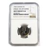 Image 1 : Error, 1963 Canada 5-cent Struck 10% off Center, NGC Certified PL-64! A rare error in Proof Like Qua