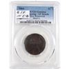 Image 1 : New Brunswick 1-cent 1864 Short 6; E Over F in E:D Variety PCGS Cleaning XF Details, Scarce