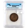 Image 1 : 1-cent 1859 Repunched 5/5; Haxby I5; Cleaned ICG Certified EF-40