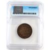 Image 2 : 1-cent 1859 Repunched 5/5; Haxby I5; Cleaned ICG Certified EF-40