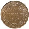 Image 3 : 1-cent 1907 CCCS Certified AU-50. Repunched '7/7', High/Low.